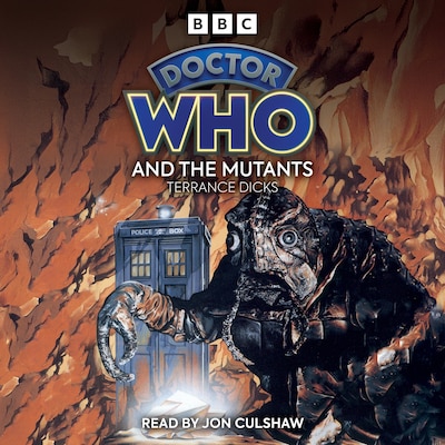 Doctor Who and the Mutants – omslag til lydbogen af Terrance Dicks