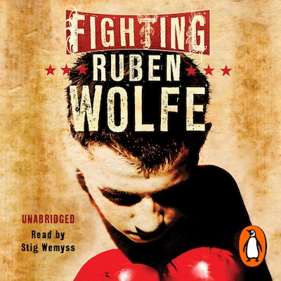 Fighting Ruben Wolfe – omslag til lydbogen af Markus Zusak