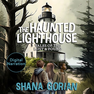 The Haunted Lighthouse (Unabridged) – omslag til lydbogen af Shana Gorian
