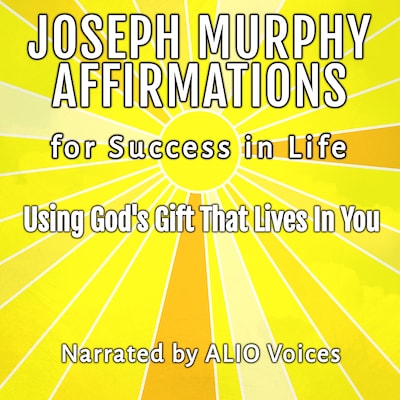 Joseph Murphy Affirmations for Success in Life – omslag til lydbogen af Joseph Murphy