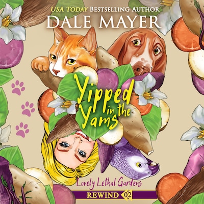 Yipped in the Yams – omslag til lydbogen af Dale Mayer