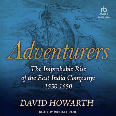 Adventurers – omslag til lydbogen af David Howarth