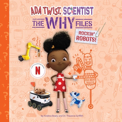 Rockin' Robots! – omslag til lydbogen af Andrea Beaty, Theanne Griffith