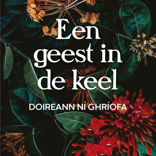 Een geest in de keel – omslag van het luisterboek van Doireann Ní Ghríofa