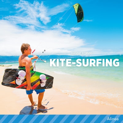 Kite-surfing – omslag til lydbogen af Hanne Korvig