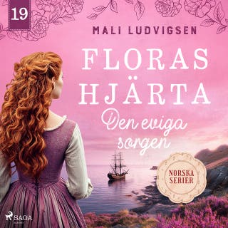 Den eviga sorgen – omslag till ljudboken av Mali Ludvigsen