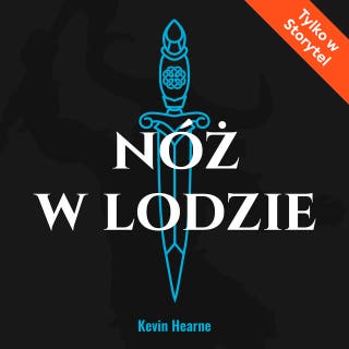 Nóż w lodzie – okładka audiobooka, autor Kevin Hearne