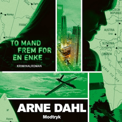 To mand frem for en enke – omslag til lydbogen af Arne Dahl