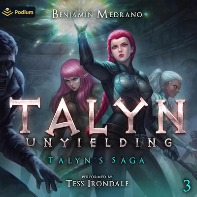 Talyn: Unyielding – omslag til lydbogen af Benjamin Medrano