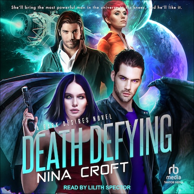 Death Defying – omslag til lydbogen af Nina Croft