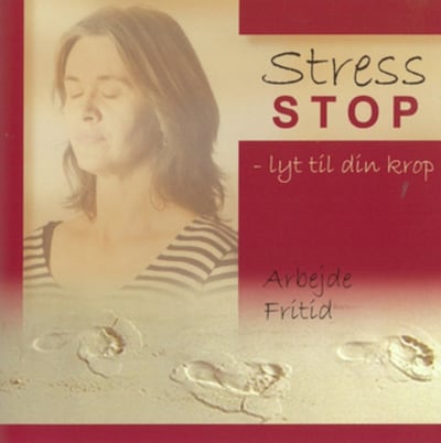 Stress stop - lyt til din krop – omslag til lydbogen af Mai-Britt Schwab