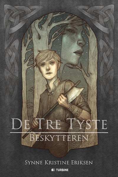 De tre tyste – beskytteren – omslag til lydbogen af Synne Kristine Eriksen
