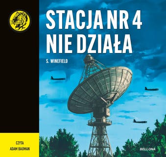 Stacja nr 4 nie działa – okładka audiobooka, autor S. Winefield