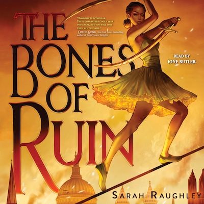 The Bones of Ruin – omslag til lydbogen af Sarah Raughley