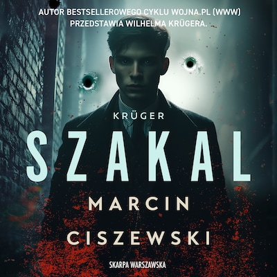 Krüger. Szakal – okładka audiobooka, autor Marcin Ciszewski