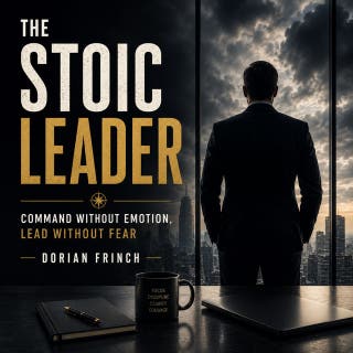The Stoic Leader: Command Without Emotion, Lead Without Fear – omslag till ljudboken av Dorian Frinch