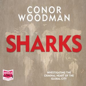 Sharks – okładka audiobooka, autor Conor Woodman