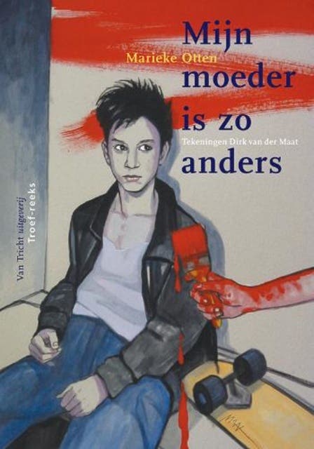 Mijn moeder is zo anders – omslag van het luisterboek van Marieke Otten