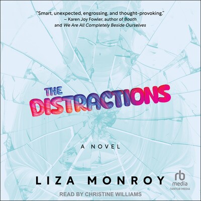 The Distractions – omslag til lydbogen af Liza Monroy