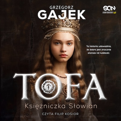 Tofa. Księżniczka Słowian – okładka audiobooka, autor Grzegorz Gajek