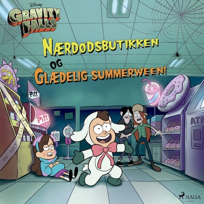 Gravity Falls - Nærdødsbutikken og Glædelig summerween! – omslag til lydbogen af Disney