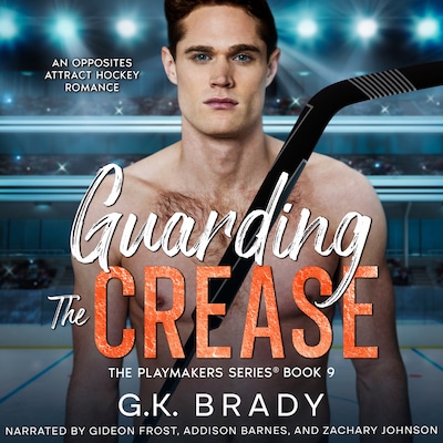 Guarding the Crease – omslag til lydbogen af G.K. Brady