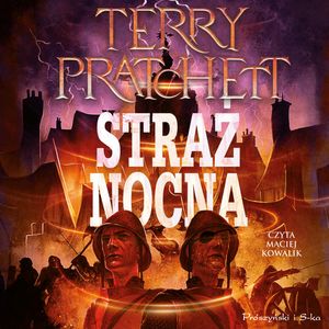 Straż nocna – okładka audiobooka, autor Terry Pratchett