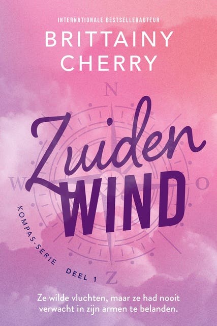 Zuidenwind – omslag van het luisterboek van Brittainy C. Cherry