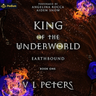 King of the Underworld – omslag til lydbogen af V L Peters