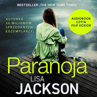 Paranoja – okładka audiobooka, autor Lisa Jackson