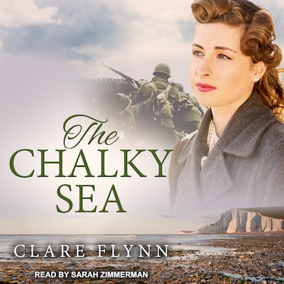 The Chalky Sea – omslag til lydbogen af Clare Flynn
