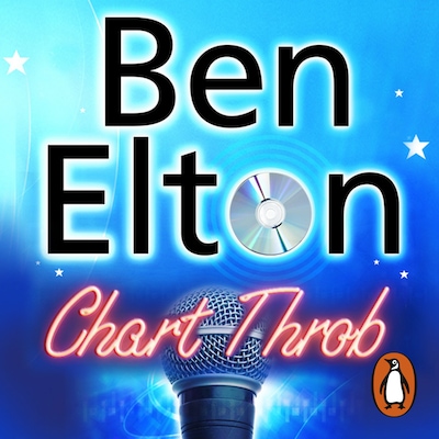 Chart Throb – omslag til lydbogen af Ben Elton