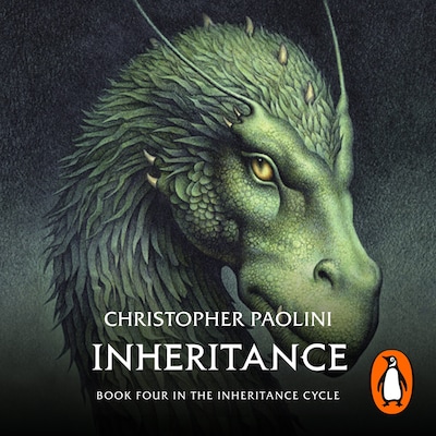 Inheritance – omslag til lydbogen af Christopher Paolini