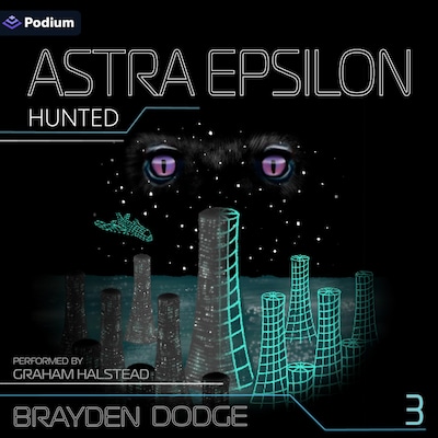 Hunted – omslag til lydbogen af Brayden Dodge