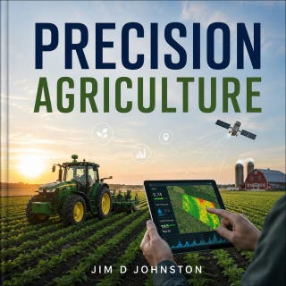 Precision Agriculture – omslag till ljudboken av Jim D Johnston