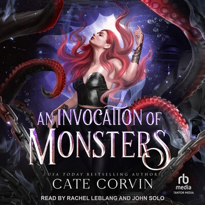 An Invocation of Monsters – omslag til lydbogen af Cate Corvin