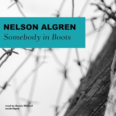 Somebody in Boots – omslag til lydbogen af Nelson Algren