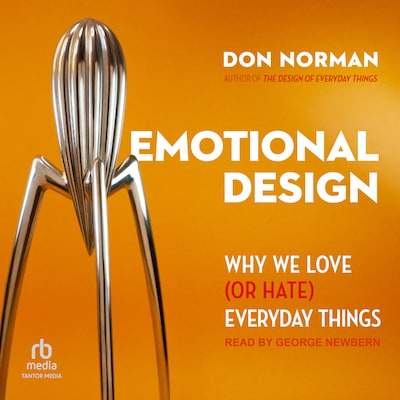 Emotional Design – omslag til lydbogen af Don Norman