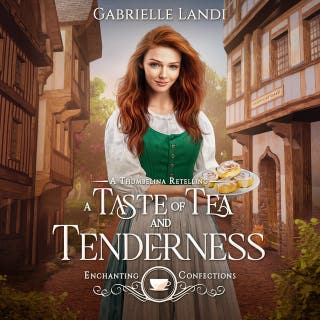 A Taste of Tea and Tenderness – omslag till ljudboken av Gabrielle Landi
