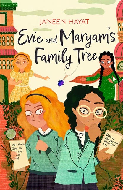 Evie and Maryam's Family Tree – Winner of the Waterstones Best Book for Younger Readers 2026 – omslag til lydbogen af Janeen Hayat