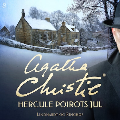 Hercule Poirots jul – omslag til lydbogen af Agatha Christie