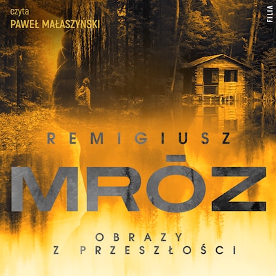 Obrazy z przeszłości – okładka audiobooka, autor Remigiusz Mróz