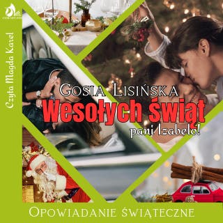 Wesołych świąt, pani Izabelo! – okładka audiobooka, autor Małgorzata Lisińska
