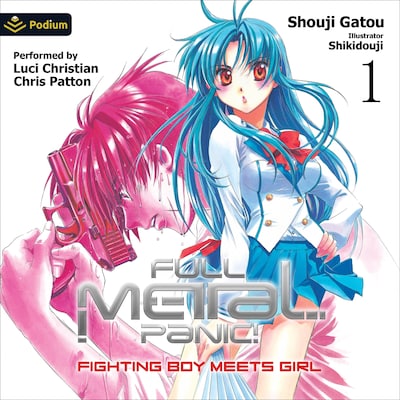 Full Metal Panic! Volume 1 – omslag til lydbogen af Shouji Gatou