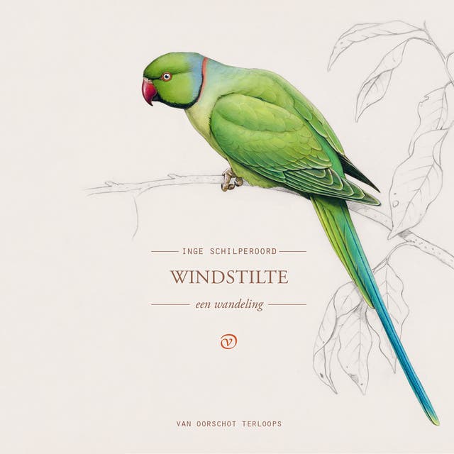 Windstilte: Een wandeling – omslag van het luisterboek van Inge Schilperoord