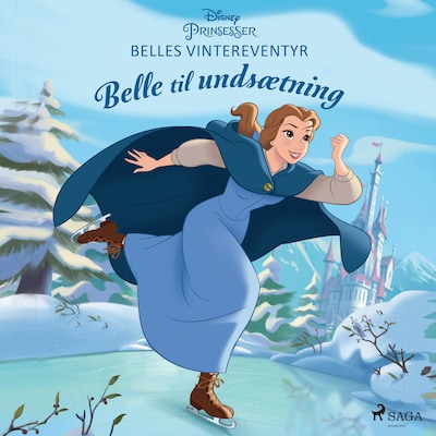 Belles vintereventyr - Belle til undsætning – omslag til lydbogen af Disney