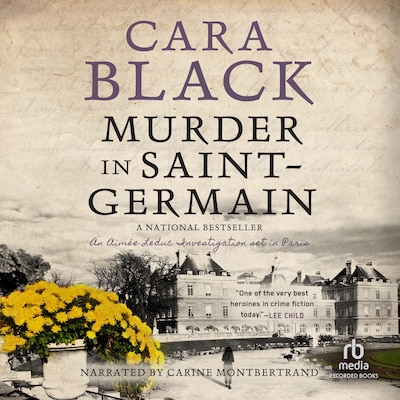 Murder in Saint-Germain – omslag til lydbogen af Cara Black