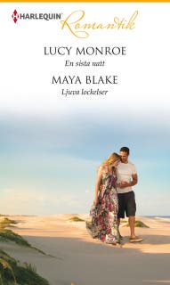 En sista natt / Ljuva lockelser – omslag till ljudboken av Lucy Monroe,Maya Blake