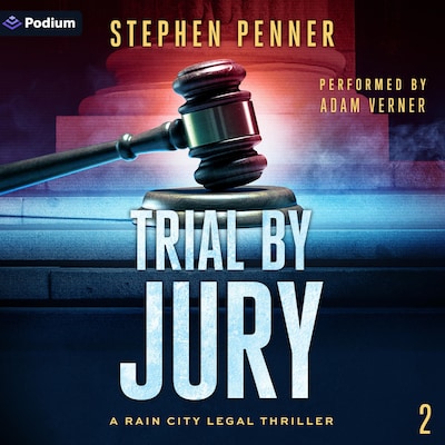 Trial By Jury – omslag til lydbogen af Stephen Penner