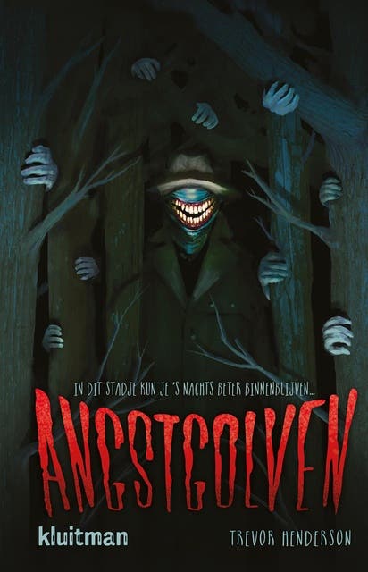 Angstgolven – omslag van het luisterboek van Trevor Henderson